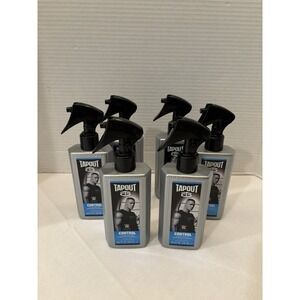 6 Bottles Tapout CONTROL for Men Body Spray 8.0 oz (236 ml) NEW CLEAN COOL Scent